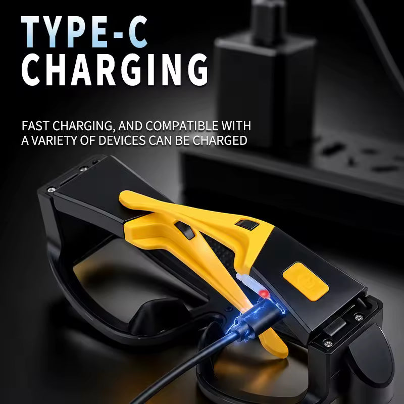 Rechargeable LED Headlamp Glasses Waterproof Adjustable